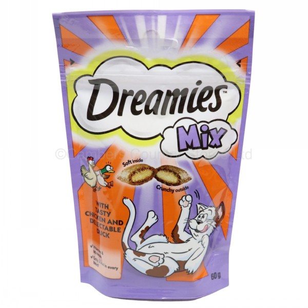 Dreamies Cat Treats Chicken And Duck 60g Cambers Country Store 5776